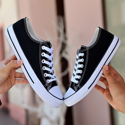 閃足2018壹件代發廠家批發帆布鞋男女情侶鞋學生休閑時尚潮流男鞋