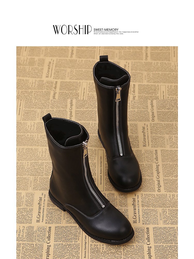 Bottes femme en PU artificiel - Ref 3355820 Image 20