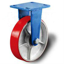 4寸5寸6寸超重型铁芯尼龙脚轮耐磨万向轮8寸10寸12寸载重1吨轮子