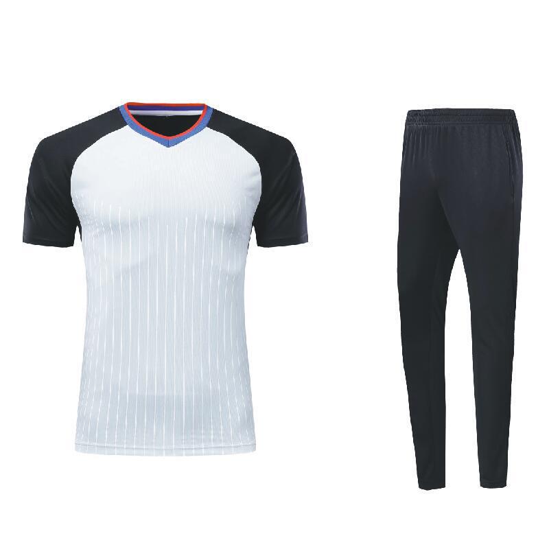 New Basketball Referee Uniform V Neck Top Short-Sleeved Men's Summer Referee Uniform Long Shorts Sweat-Absorbent Breathable Suit Team Uniform