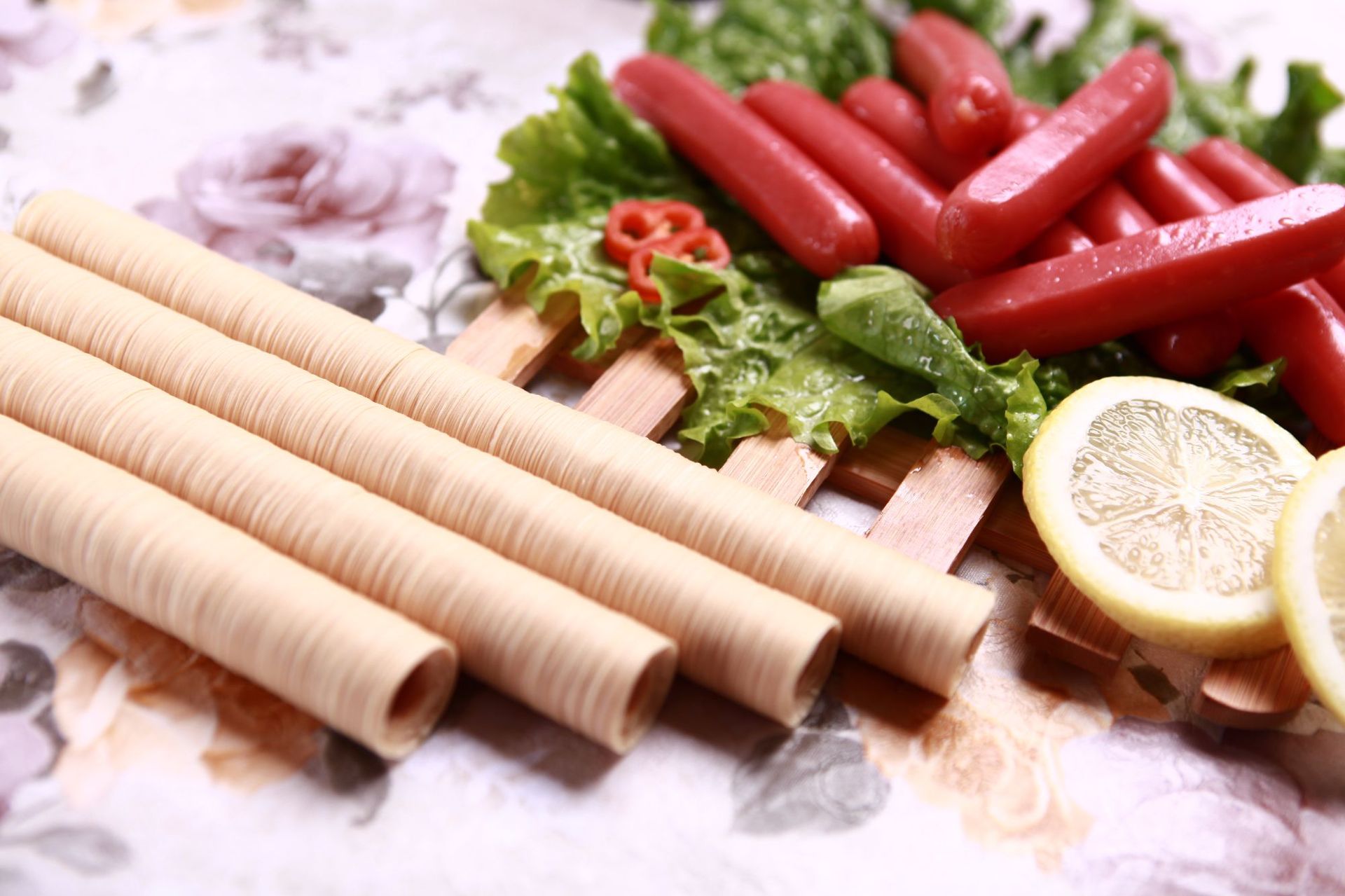 工厂直销库存蛋白肠衣 口径18mm，低价处理