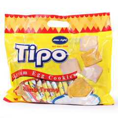 Vietnam imported food Fengling Tipo rusks 300g snacks ready-to-eat meal replacement milk flavor wholesale