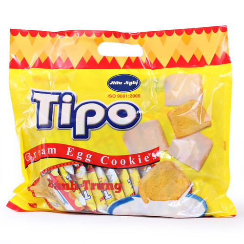 Vietnam imported food Fengling Tipo rusks 300g snacks ready-to-eat meal replacement milk flavor wholesale