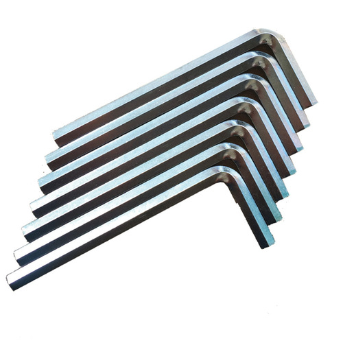 Recommended hexagonal wrench matching hexagonal wrench L-shaped hexagonal wrench galvanized hexagonal tool wholesale