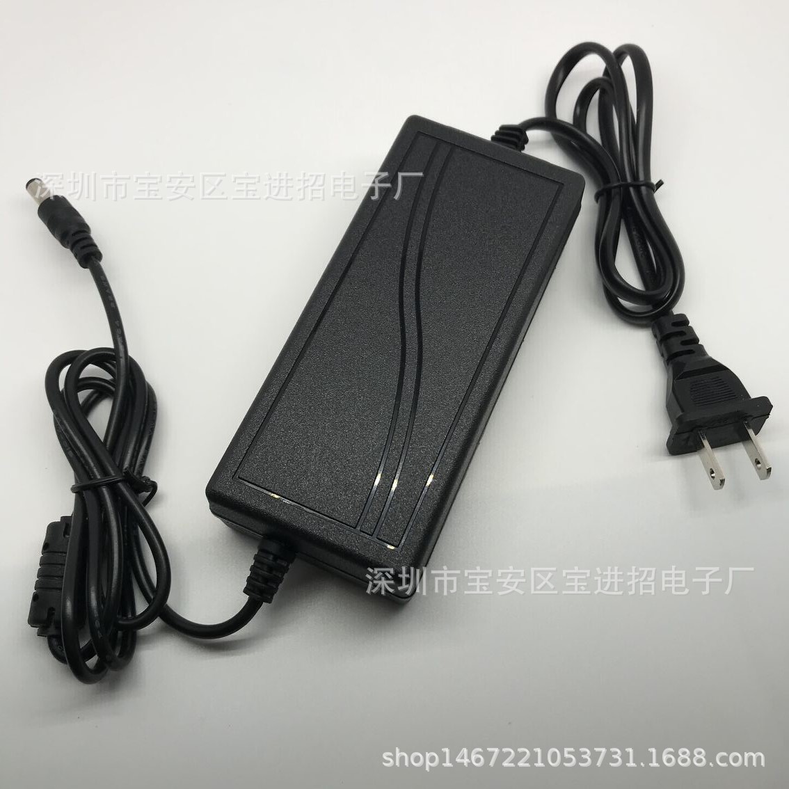 厂家供应双线12V4A电源适配器液晶显示器监控 灯带灯条电源12V4A
