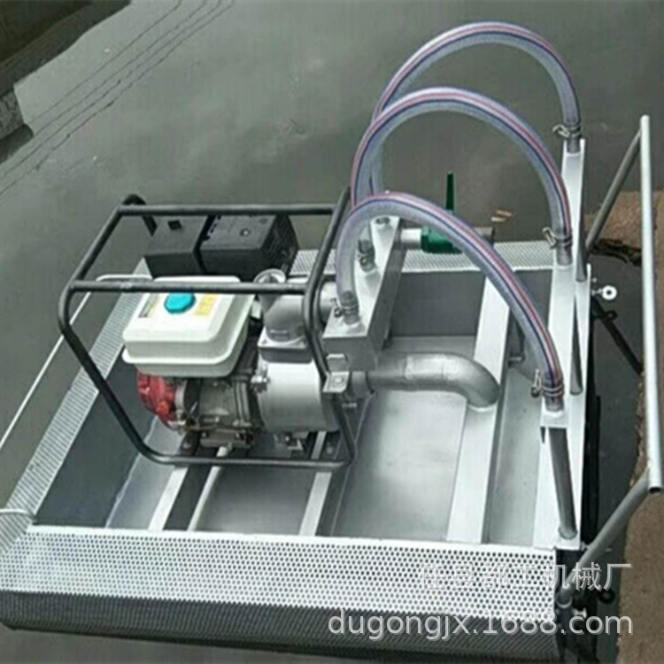 船式可升降采藕机 小型农用挖藕机厂家 14马力汽油全自动挖藕机