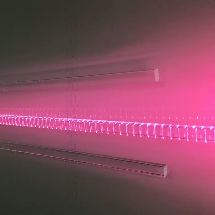 亚克力方形带刻痕导光条|汽车氛围灯导光条6*6mm