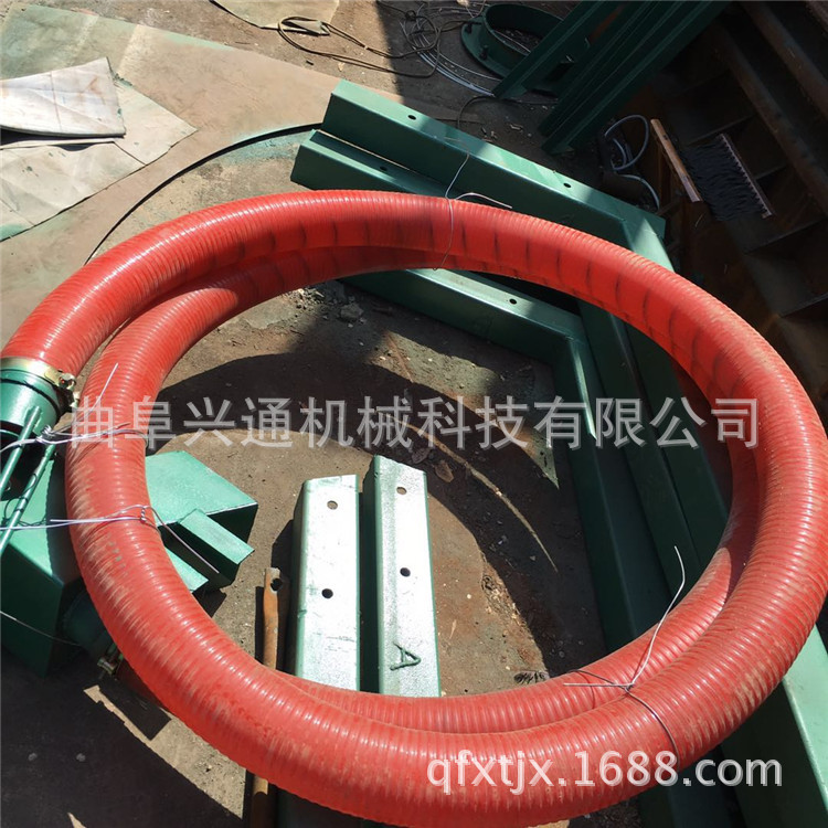 家用软管绞龙上料机 220V电动抽粮机 玉米吸粮机