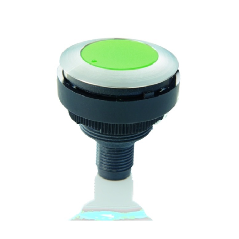 IP68防水按钮开关型号1.11.011.001/0550现货IP69K带绿灯开关RAFI
