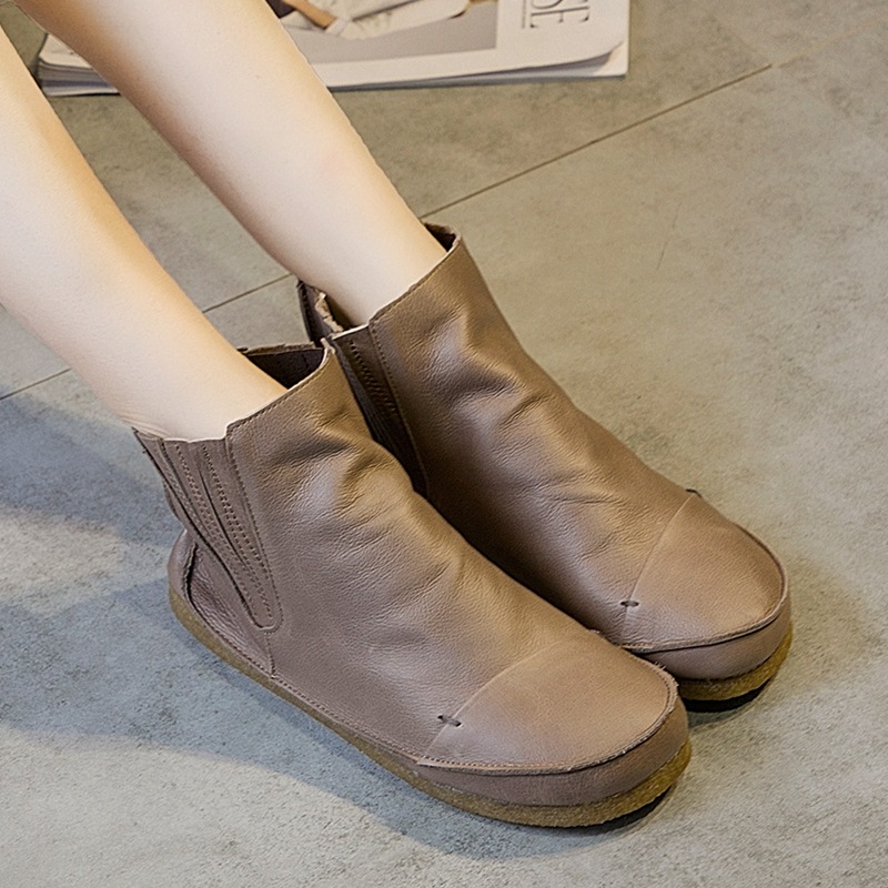 Bottes femme en En cuir - Ref 3355233 Image 3