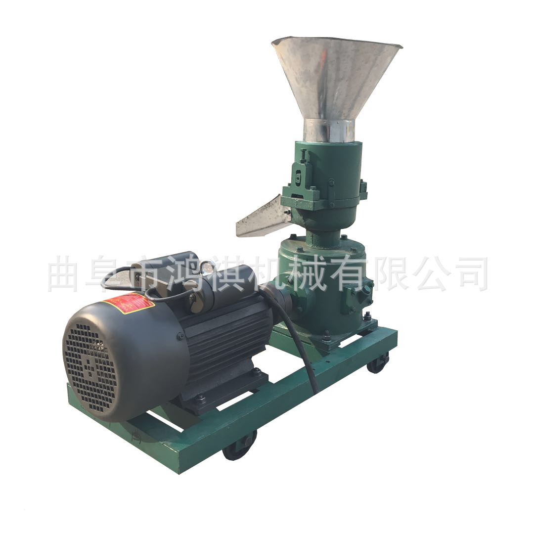 贵港鸡鸭鱼牛羊猪饲料机 B农作物颗粒机 饲料造粒机