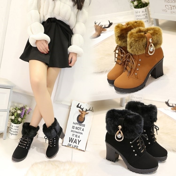 Bottes femme en PU artificiel - Ref 3355314 Image 25