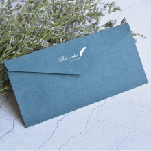 复古典雅西式烫金 商务信封信纸封套 邀请函装饰婚庆请帖定制