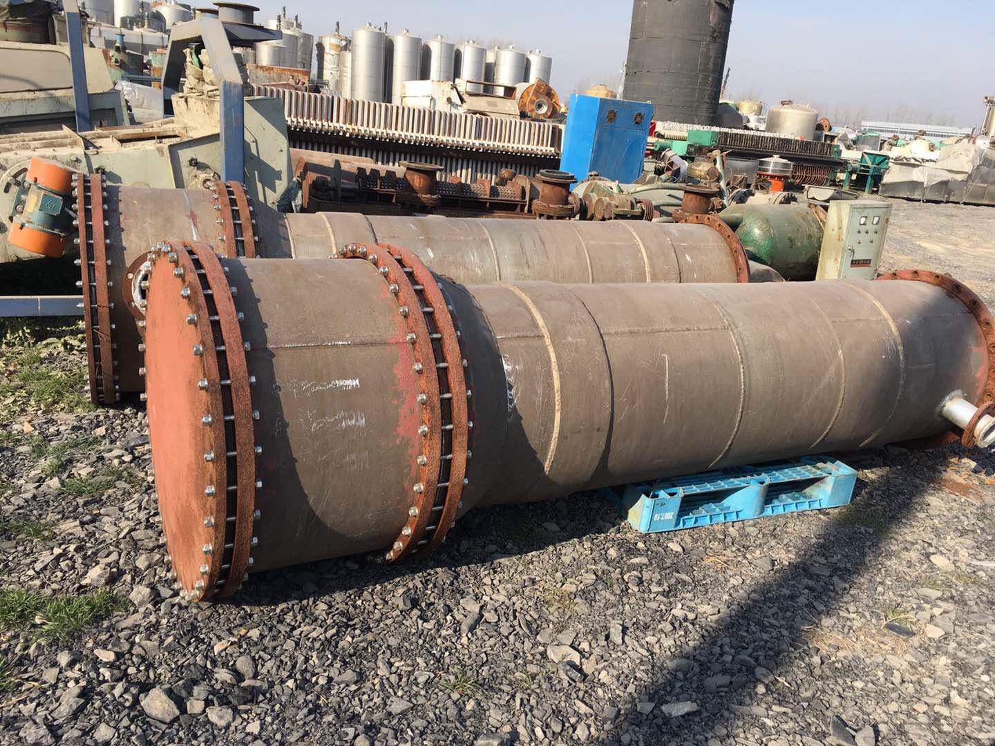 出售二手冷凝器 二手钛冷凝器 二手不锈钢冷凝器 二手碳钢冷凝