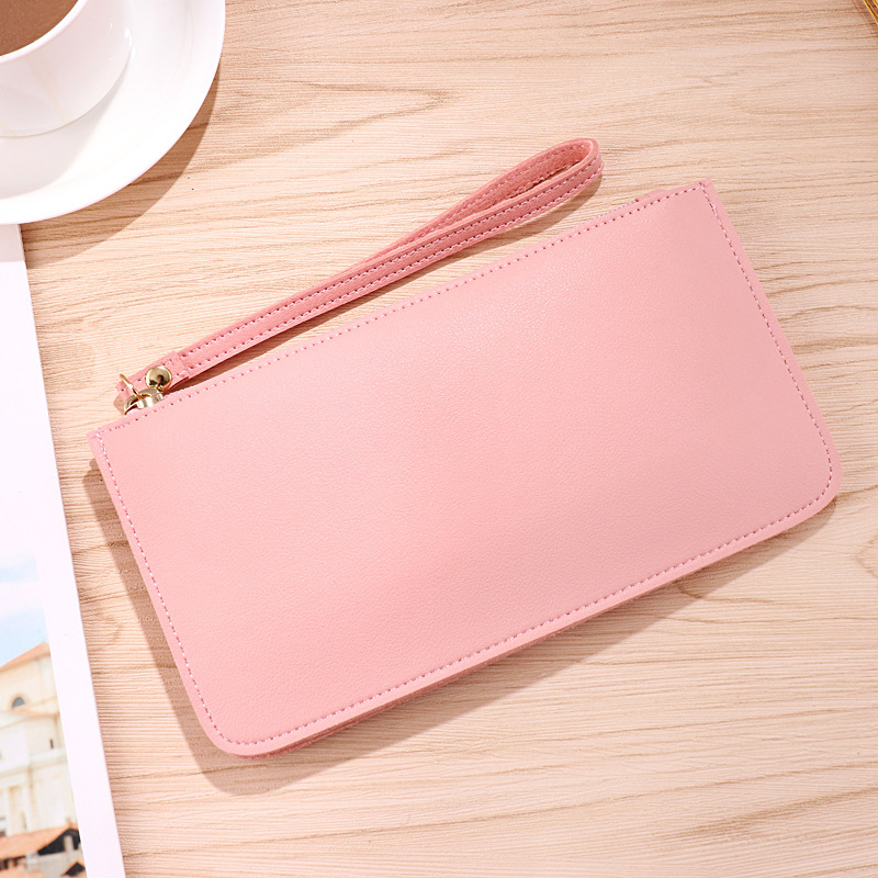 New Hand Coin Mobile Zero Long Wallet Thin Women's Bag_voghion.com