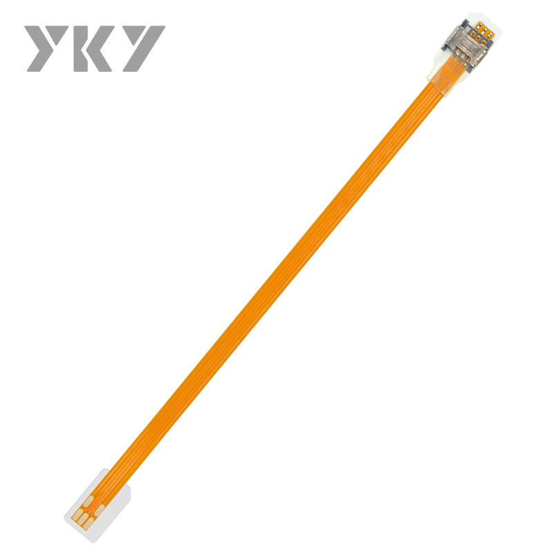 YKY 1C260Y SIM Forward rotation Micro mobile phone extended line In line Open the card reader