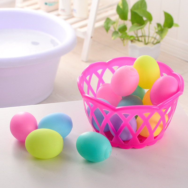 colour Mixed pack egg children take a shower toy baby take a shower interest toy Bathing toy suit