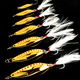 Metal Spoons Fishing Lures Leech Flutter Spoon Fresh Water Bass Swimbait Tackle Gear