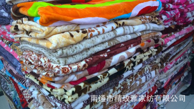 外贸内销毛毯 实体店 会销 跑江湖赶集市跑量法莱绒 珊瑚绒加厚冬|ms