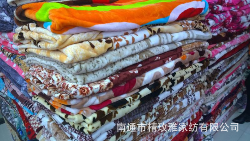 外贸内销毛毯 实体店 会销 跑江湖赶集市跑量法莱绒 珊瑚绒加厚冬|ms