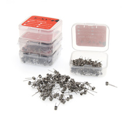 Ni80 heating wire, finished nickel wire 100 pcs/box, resistance wire DIY accessories