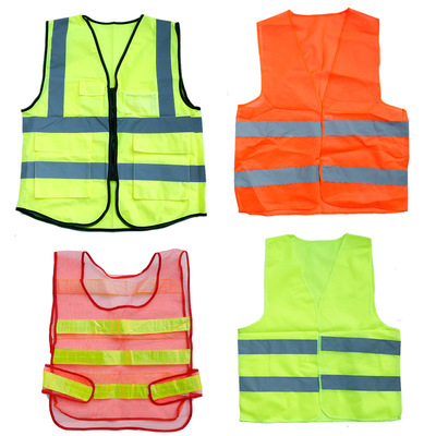 安全施工反光背心 骑行反光服 反光马甲安全背心反光衣