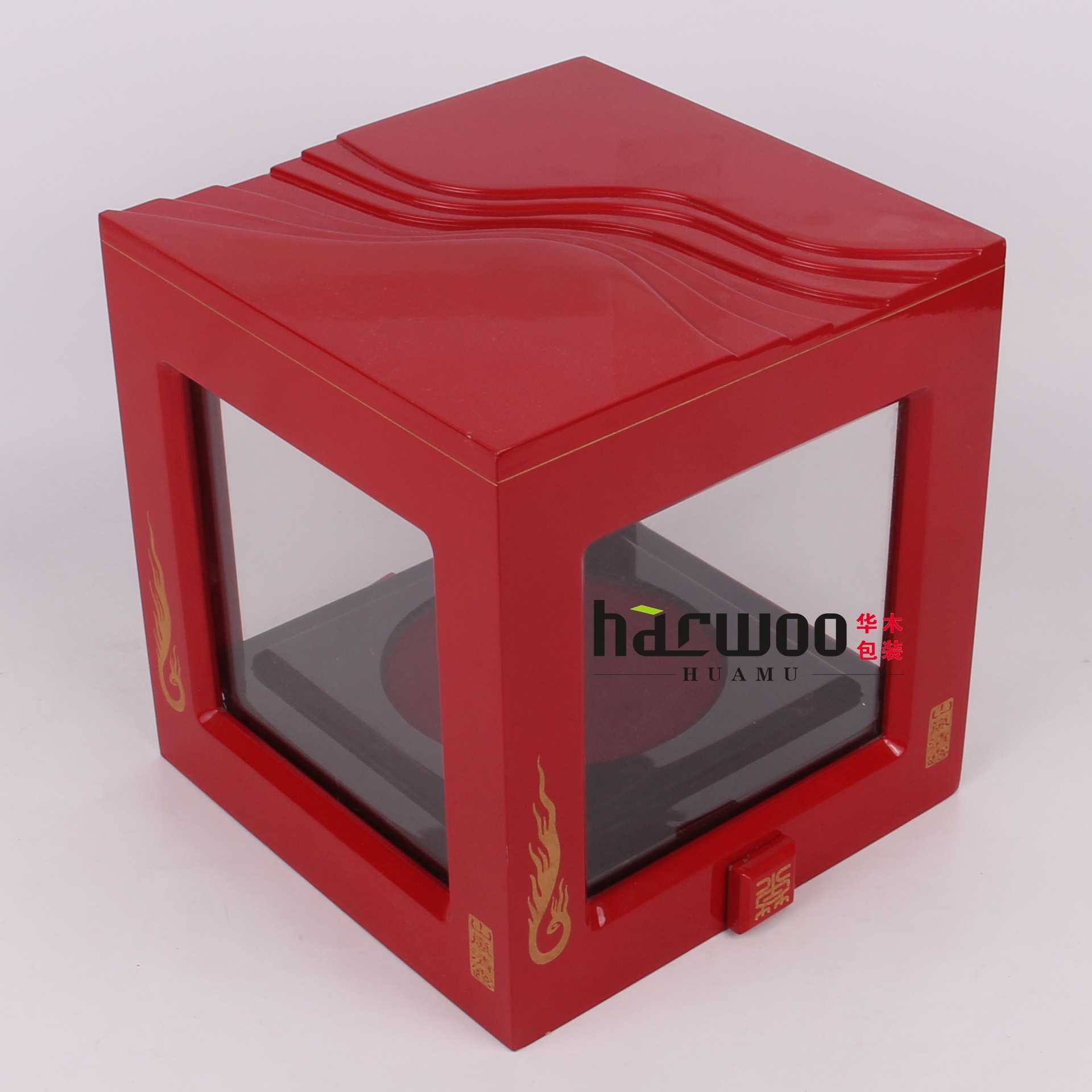 厂家定制木质烤漆白酒包装盒单瓶装收藏级酱香型白酒礼品盒批发