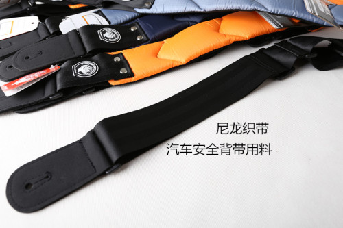 [New Product] Guitar Strap Electric Guitar Bass Strap Cross Grid Fabric Fiber Nylon Decompression Strap