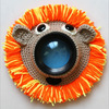 Woven camera handmade, lens, decorations, children's pendant suitable for photo sessions, doll for baby, props