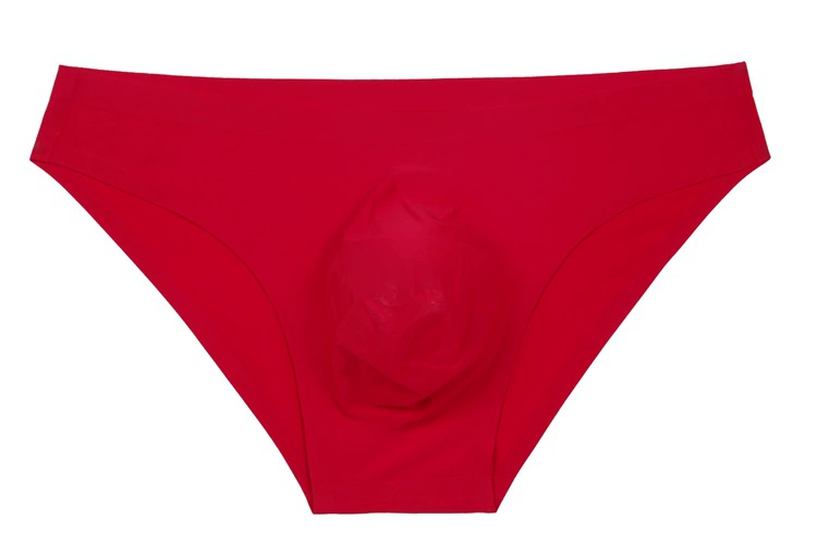 Men's Low-Rise Ice Silk Underwear, Triangleless Seamless, Breathable, M–XXXL