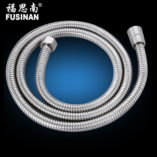 Pure 304 stainless steel brushed shower hose shower head hose 1.5 meters household water heater shower hose