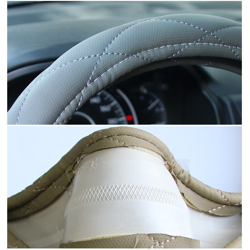 通用汽車方向盤套 38cm中號(hào)方向盤把套 汽車內(nèi)飾用品 R-5006