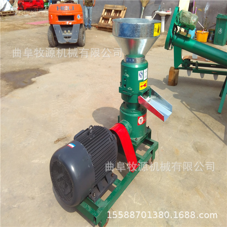 高产量平模饲料颗粒机厂家   大型商用饲料颗粒造粒机价格