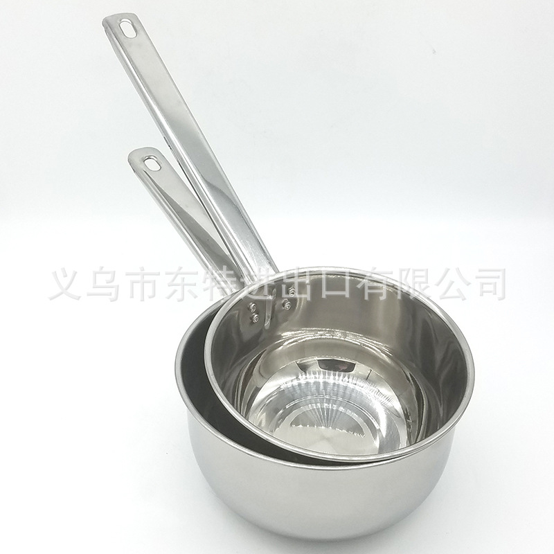 Factory direct sales of stainless steel water spoons, thickened and deepened water ladles, non-magnetic long-handled and short-handled soup ladles, water spoons for scooping water, soup spoons detail image 2