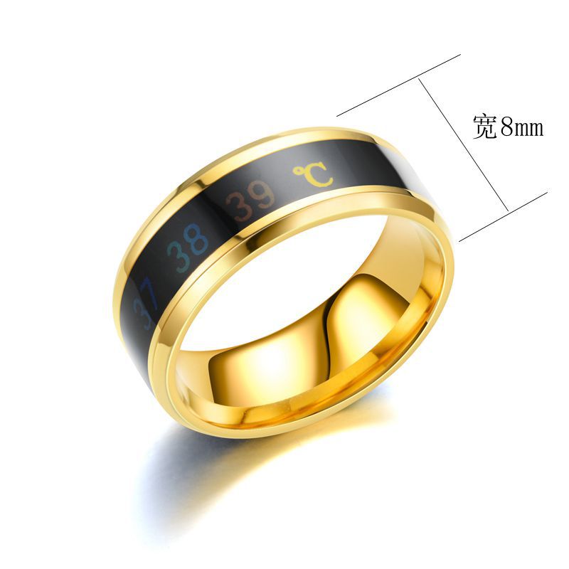 5g Weight Birthday Occasion Stainless Steel Material Geometric Pattern Unisex Gender Blue, Gold, Silver, Black Color Wholesale Jewelry Geometric Stainless Steel Stainless Steel Rings 无