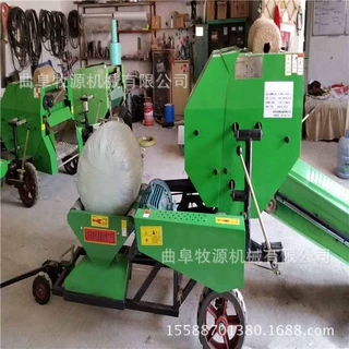养殖业用青储饲料机器 厂家供应打捆机价格 圆捆秸秆保鲜机