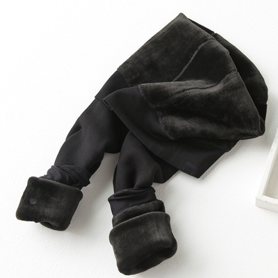 升级版700克超厚超长踩脚打底裤加绒加厚锦纶微压连裤袜加长定制