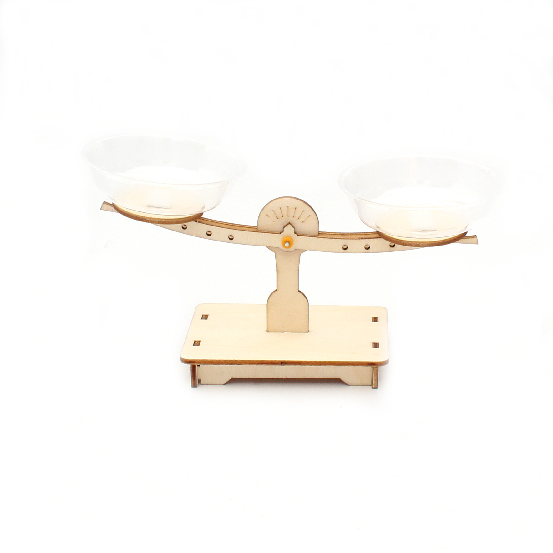 Wooden Scale in Action