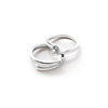 Platinum zirconium for beloved, wedding ring, European style