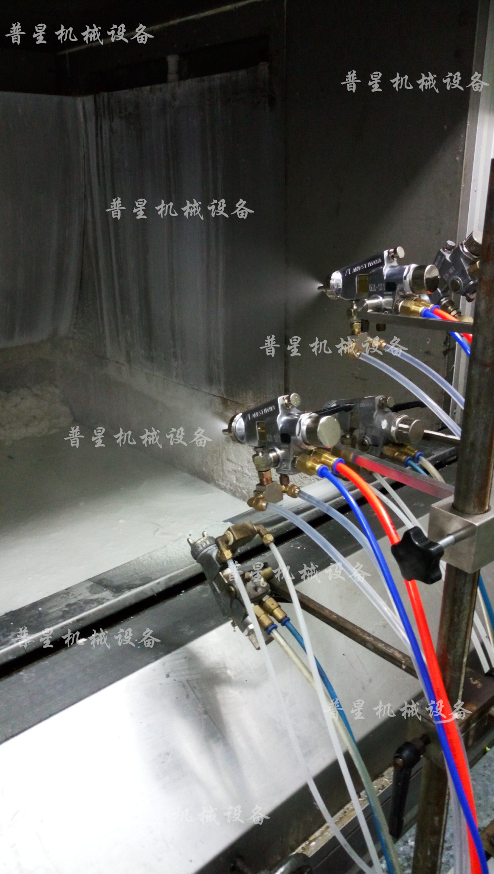 BCG自动喷枪WA101-132P地轨自动喷涂线配枪塑胶五金喷涂枪