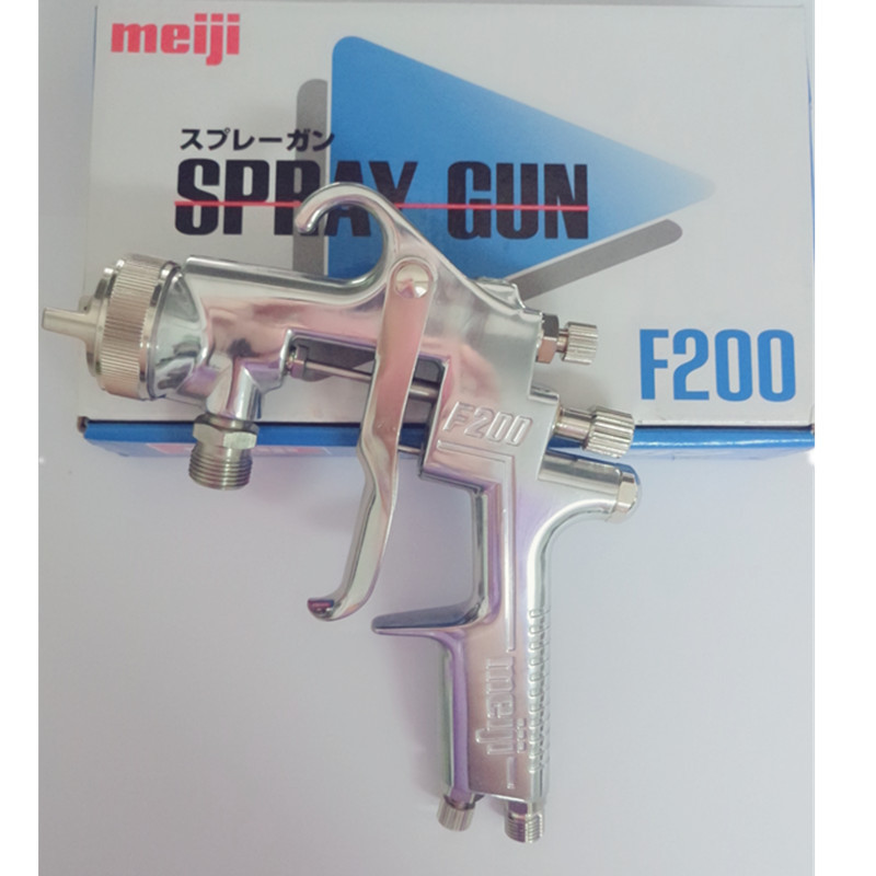 日本明治F-200-P12手动喷枪F-200-P15压送式面漆喷枪F-200-P20