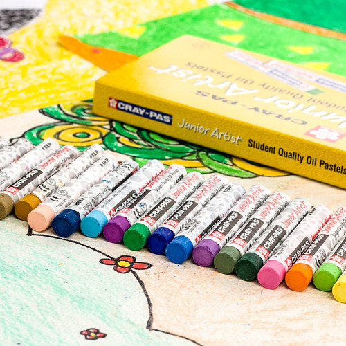 Japan Sakura Sakura brand oil pastels 25 colors 36 colors 48 colors 50 colors oil sticks available