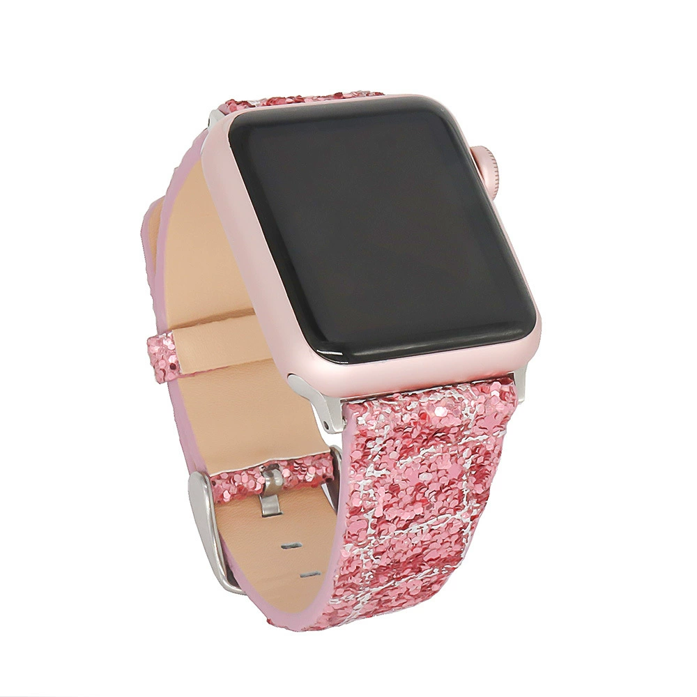 Подходят для Apple Watch 1/2/3/4/5/6/7/8/9/10, Apple Watch Flash Strap яркий, Амазон