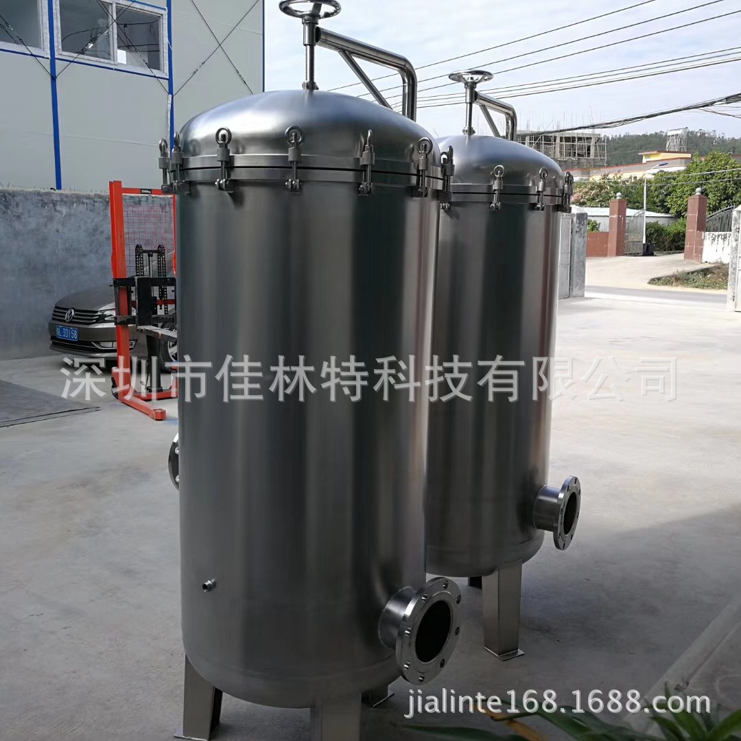 深圳不锈钢过滤器价格 龙华过滤器  污水处理设备 过滤器