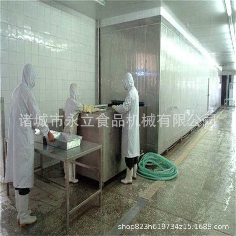 诸城速冻机厂家 胖头鱼单冻机 厂家供应隧道式压缩机速冻设备