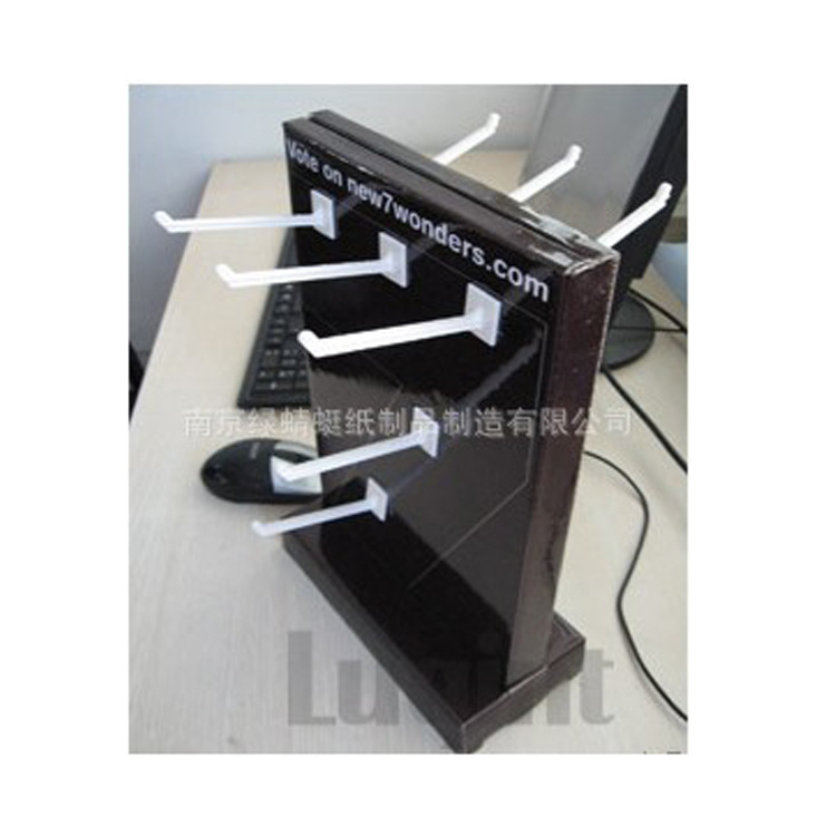 供应挂墙式纸展示架 柜台式纸陈列架 挂钩式纸货架