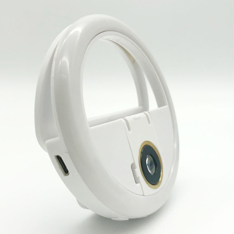 镜头补光灯白色