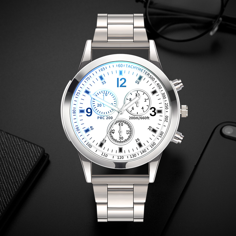 ZA01-G Geneva Steel Band Watch
