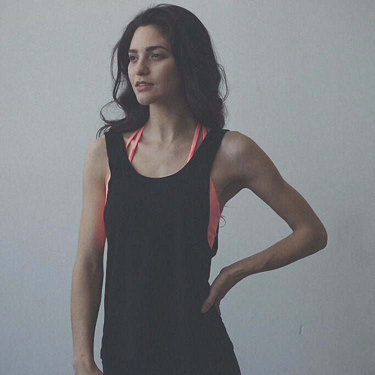 T-shirt, light and thin yoga clothing for gym, for running