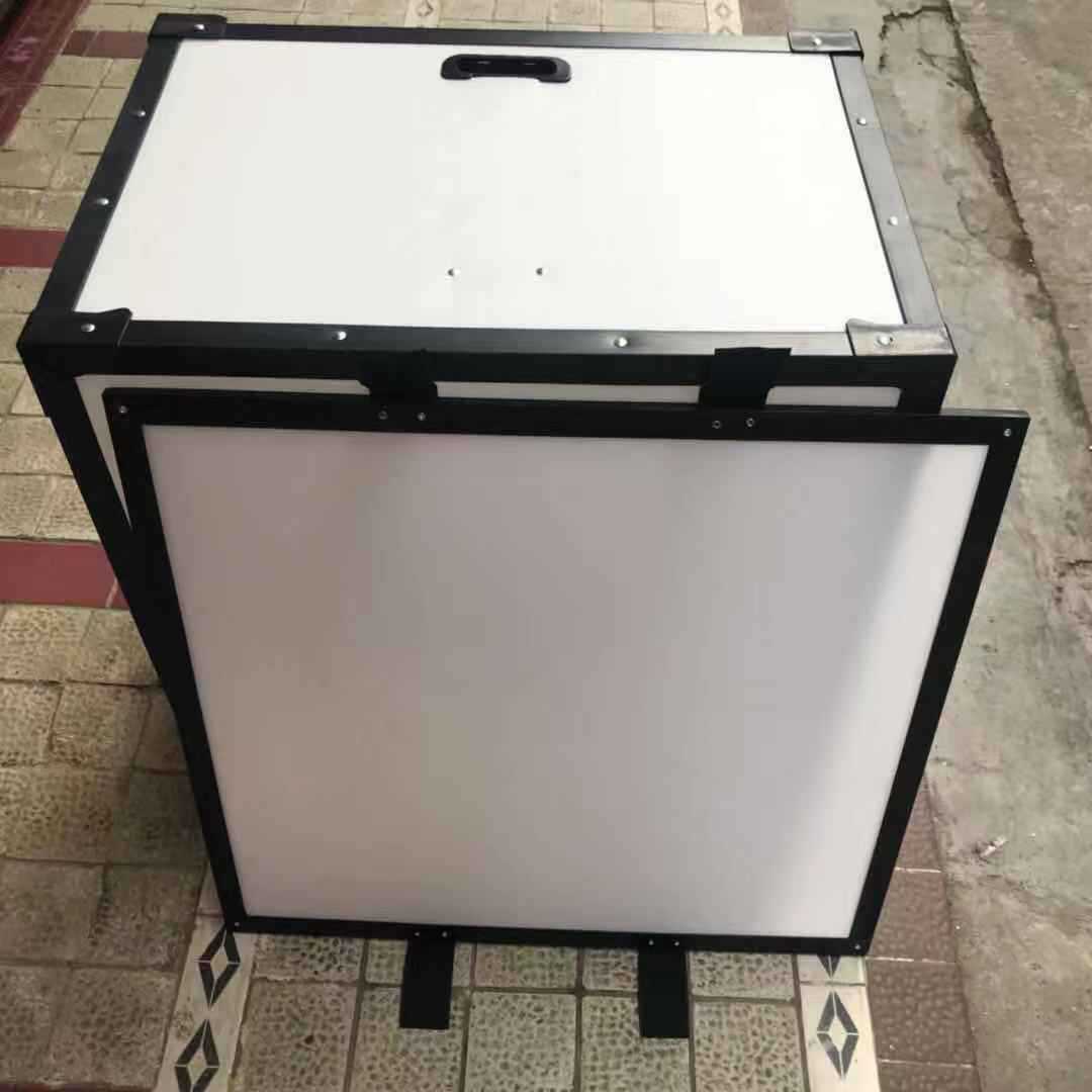 黑色防静电周转箱 单层骨架周转箱  带盖胶箱定制中空板pp周转箱